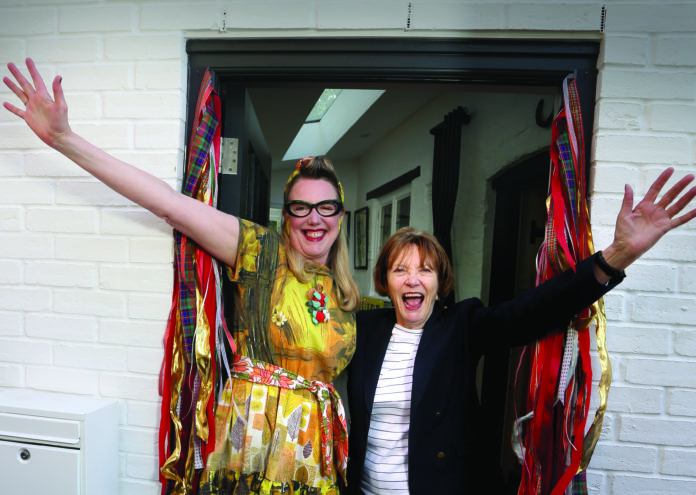 Joan Bakewell and writer Mary Jane Baxter declare the new Hosking Houses studio extension open.
Photo: Mark Williamson C15/5//19/0941      
This story originally ran in the Herald edition of 9th May 2019